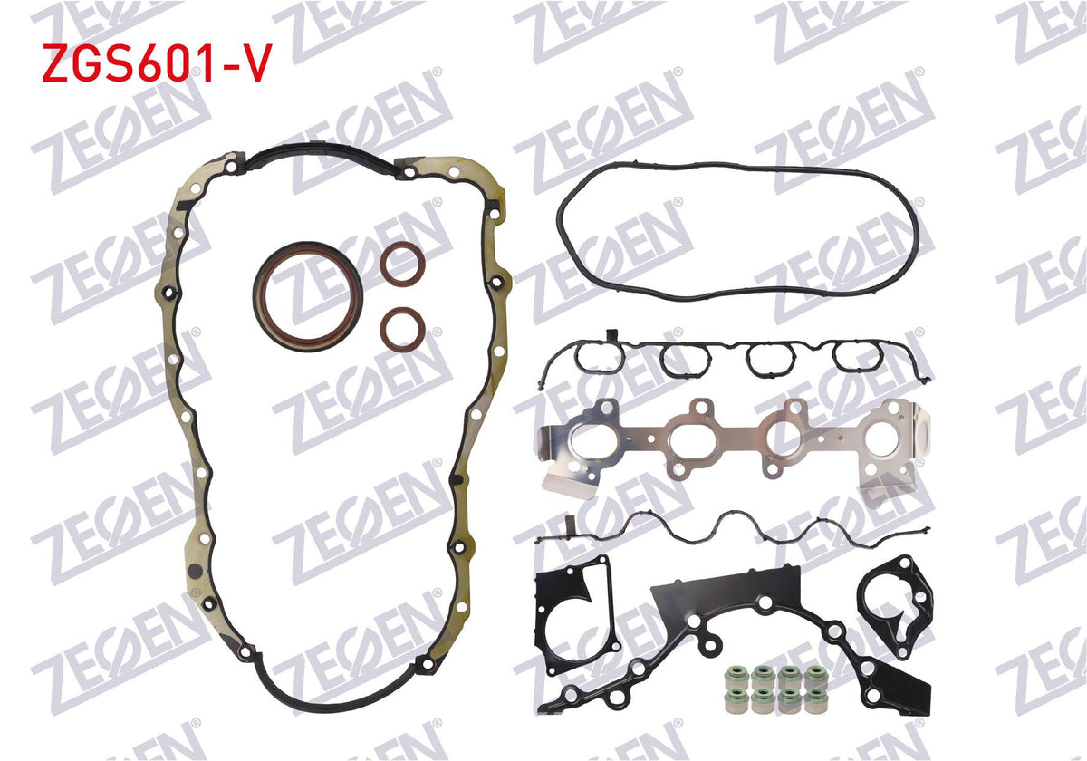 Zegen ZGS601-V Motor Set Gasket (Skc None) Megane IV / Clio V / Kangoo / Captur / Clio Symbol / Dokker / Du — Gaskets & Seals