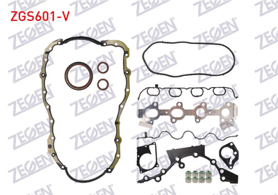 Zegen ZGS601-V Motor Set Gasket (Skc None) Megane IV / Clio V / Kangoo / Captur / Clio Symbol / Dokker / Du — Gaskets & Seals
