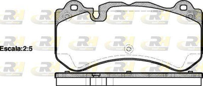 ROADHOUSE 21279.00 Brake Pad CLS C219 10 04-Xx — Brake Pads