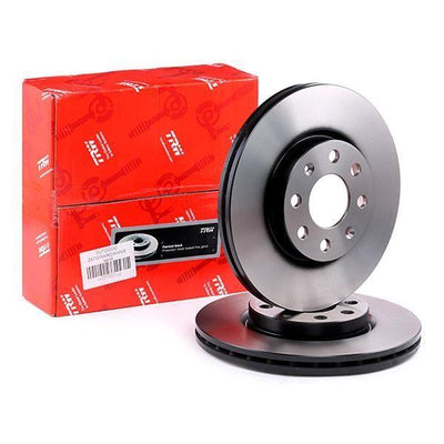 TRW DF4796 Opel Corsa D Front Brake Disc Small Type Grande Punto Corsa E 257mm — Brake Rotors & Drums