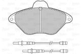 VALEO 670383 Front Brake Pads - High Performance for Xantia 2.0I 16V Estate