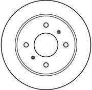 trw df2592 rear brake disc, 258mm brake disc for primera and almera TRW DF2592 Disc Brake Rear | Custom Fit for Primera & Almera | 258mm TRW DF2592 Disc Brake Rear - OEM Quality for Car Owners trw, brake-discs, car-parts, automotive, rear-brake, nissan, primera, almera, mechanics, ai-generated