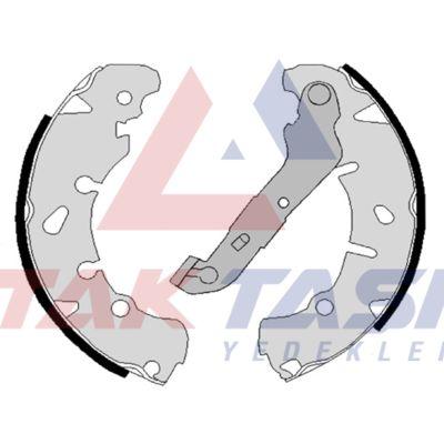 AP AP08170 Brake Shoe Rear Fiesta V 1.4 TDCi with Lever 203X36 mm 2001-2008 / Fiesta V 1.4i-1.25i-1 — Brake Cables & Hardware