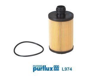 PURFLUX L974 Oil Filter - Compatible with Antara (07-17), Captiva (11-), Cruze (11-) — Oil Filters