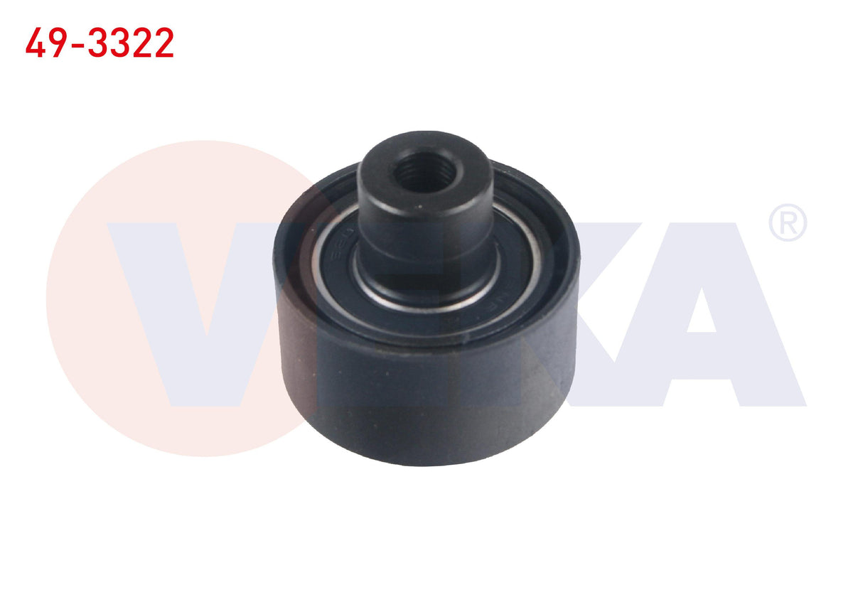 Veka 49-3322 V.Belt Tensioner Bearing Plastic 10,2X51x26 Peugeot 206 1.4 HDi 1998-2006 / Citroen Berli — Pulleys & Tensioners