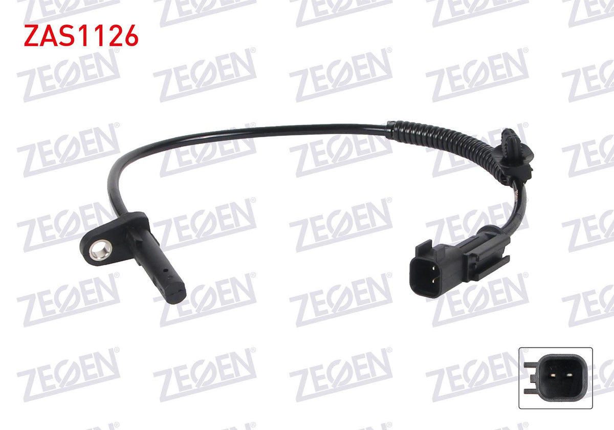 Zegen ZAS1126 ABS Sensor Rear Left-Right Ford Transit (V363) Single Wheel 2014 — Brake Sensors & ABS
