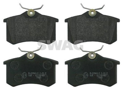 SWAG 30916146 Brake Pads - Wireless 15mm for VW Caddy, Golf and 2 more models