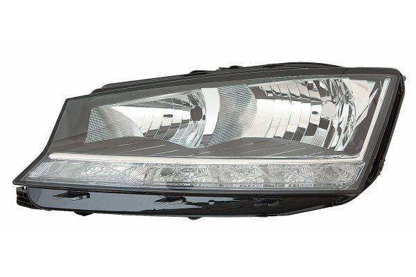 DEPO Left Headlight (Model 665-1139LMLDEM2) for Skoda Fabia 2018 — Headlights