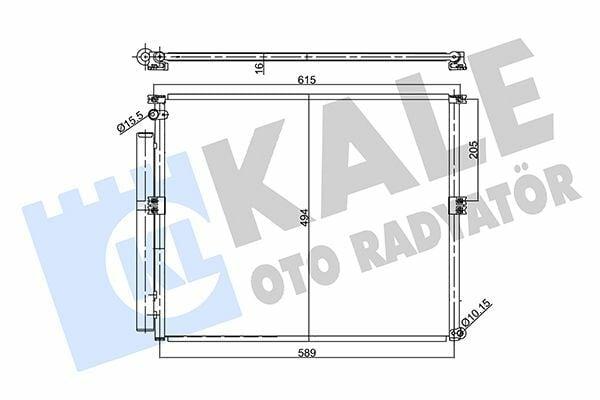 KALE Climate Radiator (Condenser) - 03-09 Land Cruiser 4.0 — Radiators & Fans