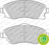 FERODO FDB1424 Brake Pad Set - Front Brake Pads for Combo & Limuzin