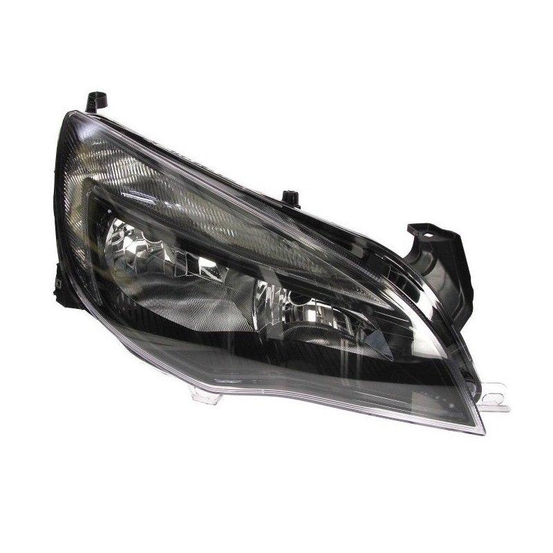 Depo 442-1161RMLDEM2 Opel Astra J Right Headlight Facelift 2012-2020 Daytime Farlı Black Akkor Tip — Headlights