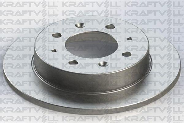 KRAFTVOLL Brake Disc 07040233 - 258mm for Cerato — Brake Rotors & Drums