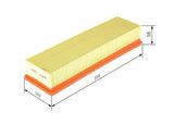 BOSCH Air Filter 1457433159 - Compatible with Various Models — Air & Cabin Filters