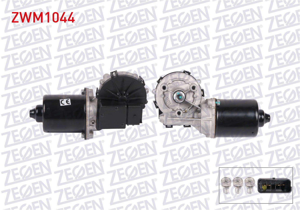 Zegen ZWM1044 Wiper Motor Front 12V Renault Megane II 2002-2008