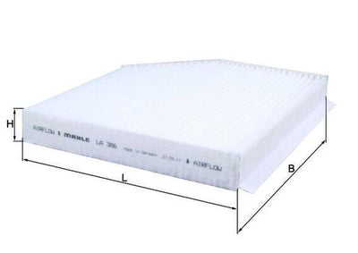 Mahle LA386 Cabin Air Filter Audi A4 A5 Q5 08- — Air & Cabin Filters