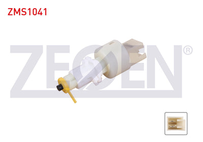 Zegen ZMS1041 Brake Light Switch Fiat Albea-Brava-Bravo 1998-2012 / Doblo 2001-/ Palio 1996-2012 / Punto 1993-2000 / Ducato 1994-2002 / Peugeot Boxer 1994-2002 / Citroen Jumper 1994-2002