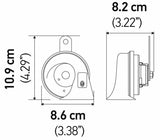 HELLA Car Horn Set (Bass Tız) - High Volume Electric Horn Kit for Vehicles — Motors, Pumps & Antennas