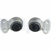 delphi td890w control arm bushing, front view of delphi td890w bushing, packaging of delphi td890w control arm bushing DELPHI TD890W Control Arm Bushing - High Quality OEM Replacement for E46 Series | 19 mm Inner Diameter DELPHI TD890W Control Arm Bushing - High Quality OEM Replacement delphi, control-arm-bushing, oem-replacement, car-parts, e46-series, suspension, automotive, mechanics, car-owners, ai-generated