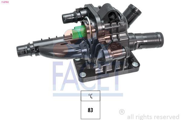 Facet 78792 Thermostat 83C Peugeot P207 P208 P301 P308 Partner Citroen Berlingo — Water Pump & Thermostat
