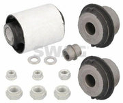 swag swing bushing set, swag bushing set front left and right, swag suspension bushings for car owners and mechanics SWAG Swing Bushing Set - Compatible with W202 93-00, S202 96-01, C208 99-02, A208 00-02, R170 00-04 | 0.936 kg SWAG Swing Bushing Set - For Various Models swag-product, suspension-bushings, car-parts, auto-repair, mechanics-tools, vehicle-upgrades, routine-maintenance, suspension-parts, ai-generated, car-owners
