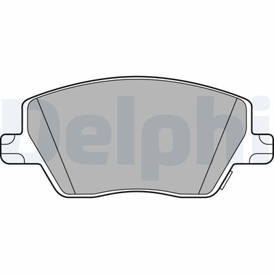 Delphi LP3289 Brake Pad Front Fiat Egea 15>, 1.3/1.4/1.6D Multijet, 133mm — Brake Pads