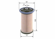 bosch fuel filter 1457070014 front view, bosch fuel filter 1457070014 technical specifications BOSCH Fuel Filter 1457070014 - Compatible with 13-Golf VII & A3 1.6TDI/2.0TDI | 90.5 mm Diameter BOSCH Fuel Filter 1457070014 - Premium Quality for Your Vehicle fuel-filter, bosch, car-parts, 13-golf-vii, a3, 1.6tdi, 2.0tdi, replacement-parts, auto-maintenance, ai-generated