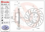 BREMBO Brake Discs - Mercedes W220 S280/S320 (1999-2005) — Brake Rotors & Drums