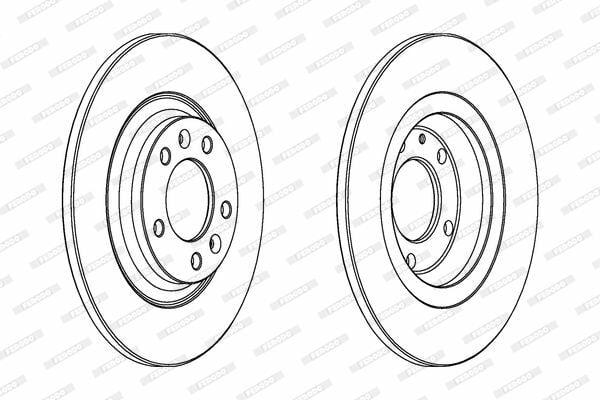 ferodo-ddf1275-brake-disc-rear, brake-disc-specifications, ferodo-brake-disc-packaging FERODO DDF1275 Brake Disc - Rear for Cars and Mechanics | 290mm FERODO DDF1275 Brake Disc - Rear 290mm ferodo, brake-disc, rear-brake-disc, car-parts, auto-accessories, mechanics, car-owners, brake-performance, vehicle-upgrade, ai-generated