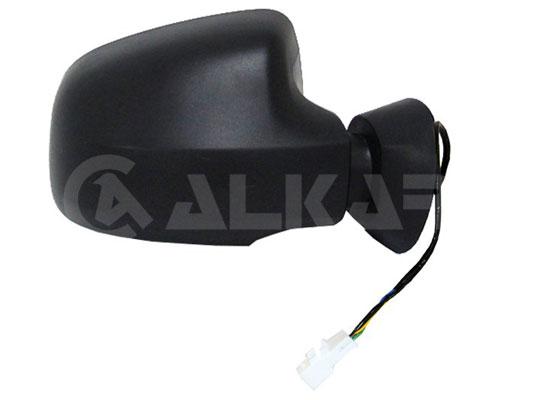 Alkar 6126594 Outer Rear View Mirror Right Electric Heated Yuvarlak Ayak Dacia Duster 2012-/ Dacia Logan 2008-2012 — Mirrors