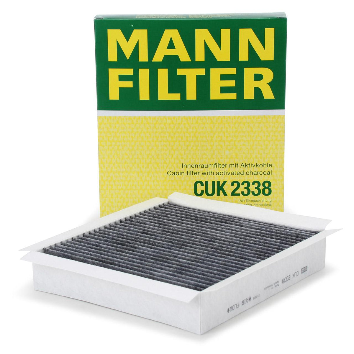Mann CUK2338 Cabin Air Filter with Carbon Ml-Class W163 98-05 — Air & Cabin Filters