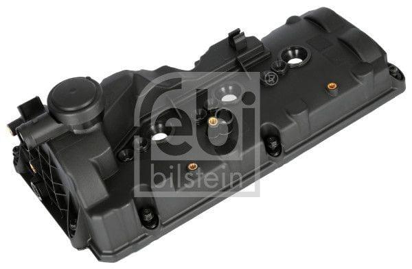 febi 185897 camshaft cover, black plastic camshaft cover for audi, febi camshaft cover installation FEBI Camshaft Cover 185897 - Durable Plastic Design for Audi Owners and Mechanics | 0.945 kg FEBI 185897 Camshaft Cover for Audi febi, audi-parts, camshaft-cover, automotive-accessories, mechanic-tools, car-maintenance, engine-parts, car-owners, automotive-repairs, ai-generated
