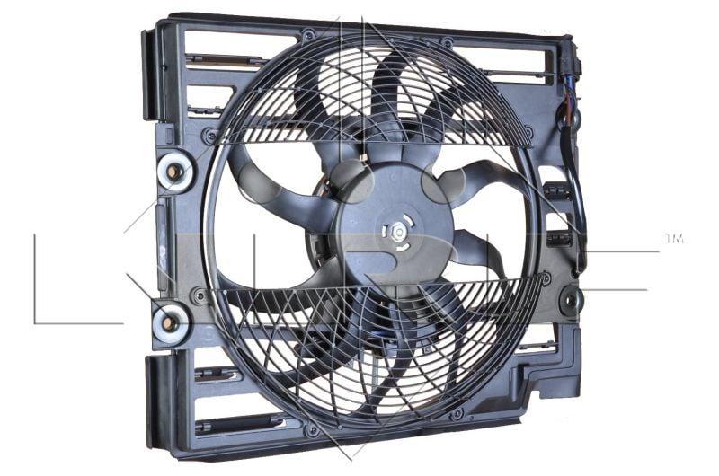 NRF BMW E39 AC Fan - 400 W 12 V - 4-Pin Connector — Radiators & Fans