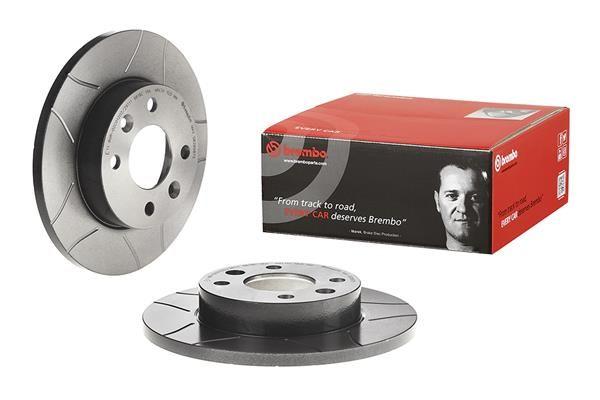 Brembo 08.2958.75 Brake Disc Front Çızgılı Clio E.M. R9 R11 R19 Logan Symbol Thalia Twıngo 1.4 K7j 1.2 D7f D4f | Set of 2