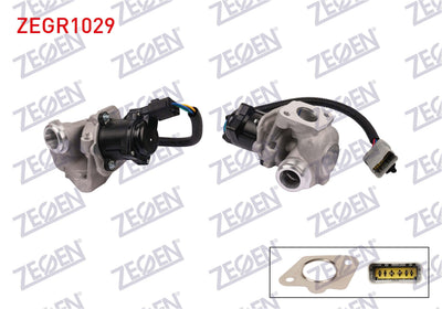 Zegen ZEGR1029 EGR Valve Kablolu Ford Focus II 1.6 TDCi 2004-2011 / C-Max I 1.6 TDCi 2007-2011 (Gpda-Gpdb — Emission Control