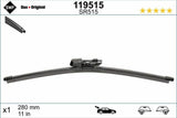 SWF VW Rear Wiper Blade - 11 Inch for Leon, Passat — Wipers
