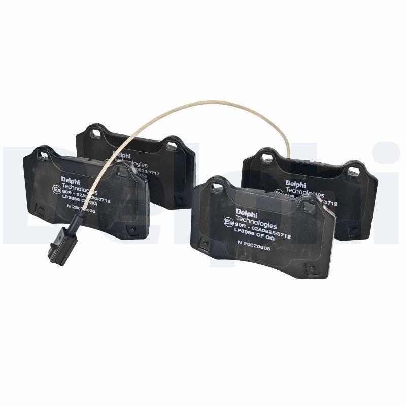 Delphi LP3866 Brake Pad Rear Maserati Ghibli