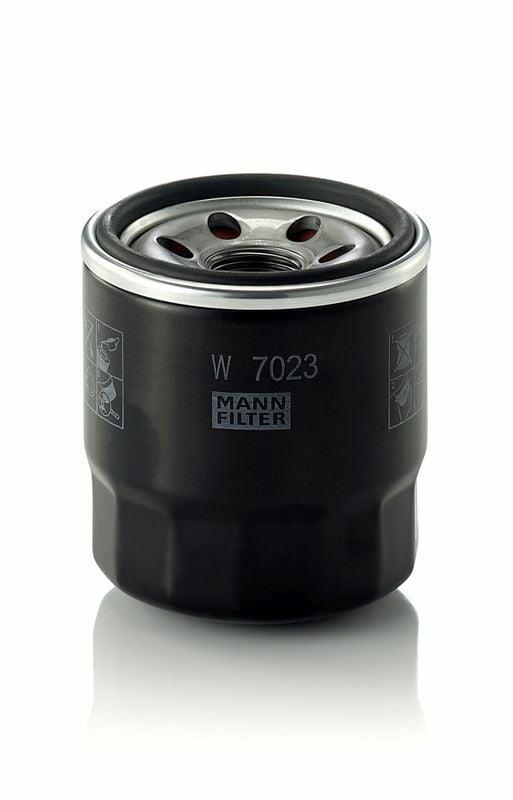 MANN W7023 Oil Filter - Compatible with Hyundai 1.2 i10 i20 — Oil Filters