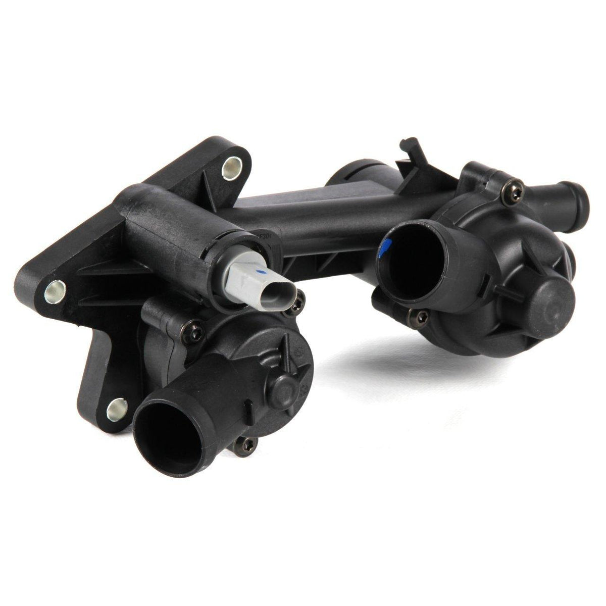 Volkswagen Jetta Thermostat Housing - Compatible with 2006-2010 1.4TSI and 1.6FSI Models — Water Pump & Thermostat