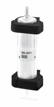 mann wk6011 audi fuel filter, audi fuel filter specifications, mann fuel filter installed in vehicle MANN WK6011 Audi Fuel Filter - High Quality Fuel Filtration for Car Owners and Mechanics | 9.76 in x 2.17 in MANN WK6011 Audi Fuel Filter fuel-filter, mann, audi, car-parts, mechanics, car-owners, automotive-maintenance, engine-performance, fuel-system, ai-generated