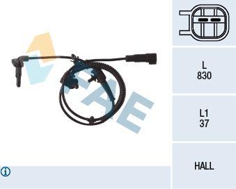 FAE 78109 Rear ABS Sensor Opel Insignia A 08-09 — Brake Sensors & ABS