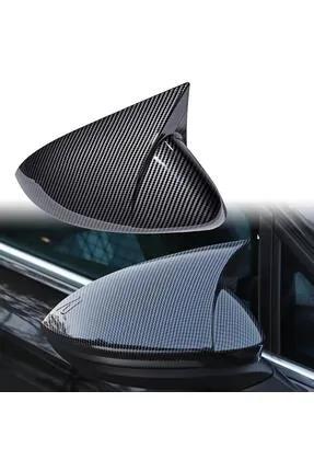 Volkswagen Golf 8 2020 Model onwards Right ve Left Set Dikiz Mirror Cover Parlak Black Painted — Auto Parts Hall, Mirrors