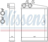 NISSENS 72046 Radiator - Heater Core — Radiators & Fans