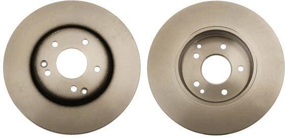 TRW DF2812 Brake Disc - Ventilated Front Disc for W203, C209, W210 — Brake Rotors & Drums
