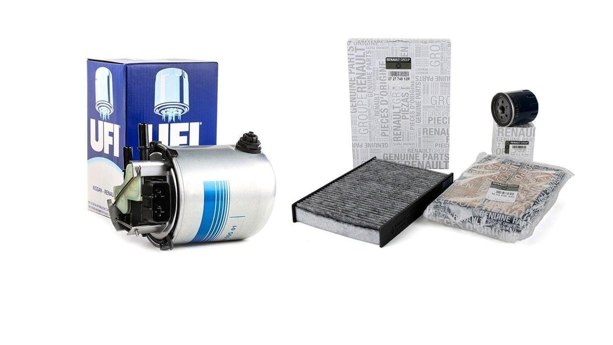Mais Renault Kadjar 1.5 dCi Maintenance Filter Set - Diesel Filter Included — Maintenance & Service Kits