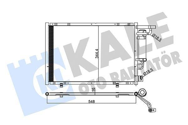 KALE 347320 Climate Radiator - Fits 09 Fiesta & Bmax 1.4 — Radiators & Fans