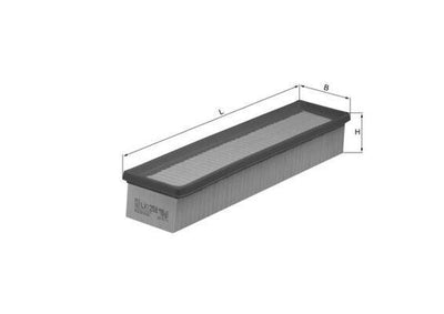 Mahle LX1258 Air Filter Renault Clio II Kangoo Logan Sandero Nissan Almera Kubistar 1.5 dCi — Air & Cabin Filters