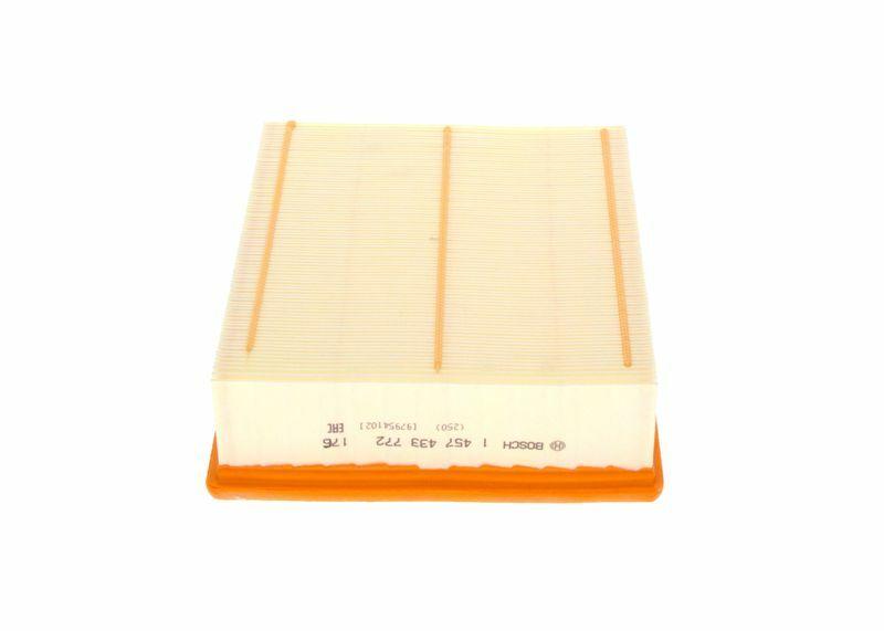 BOSCH Air Filter 1457433772 - 99-05 Passat, A4 and 2 more models — Air & Cabin Filters