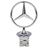 Mercedes-Benz W203 Hood Emblem - Complete Original Star Badge — Glass & Trim
