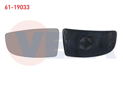 Veka 61-19033 Mirror Glass Left Mechanical Lower Ford Transit (V363) 2014 — Mirrors