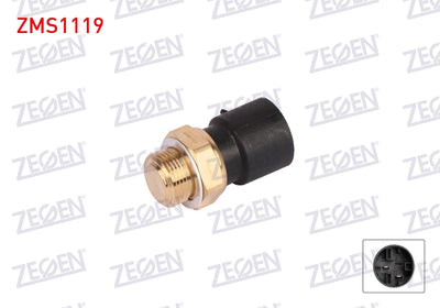 Zegen ZMS1119 Fan Switch Opel Vectra A 1988-1995 /Astra F-G 1991-2005